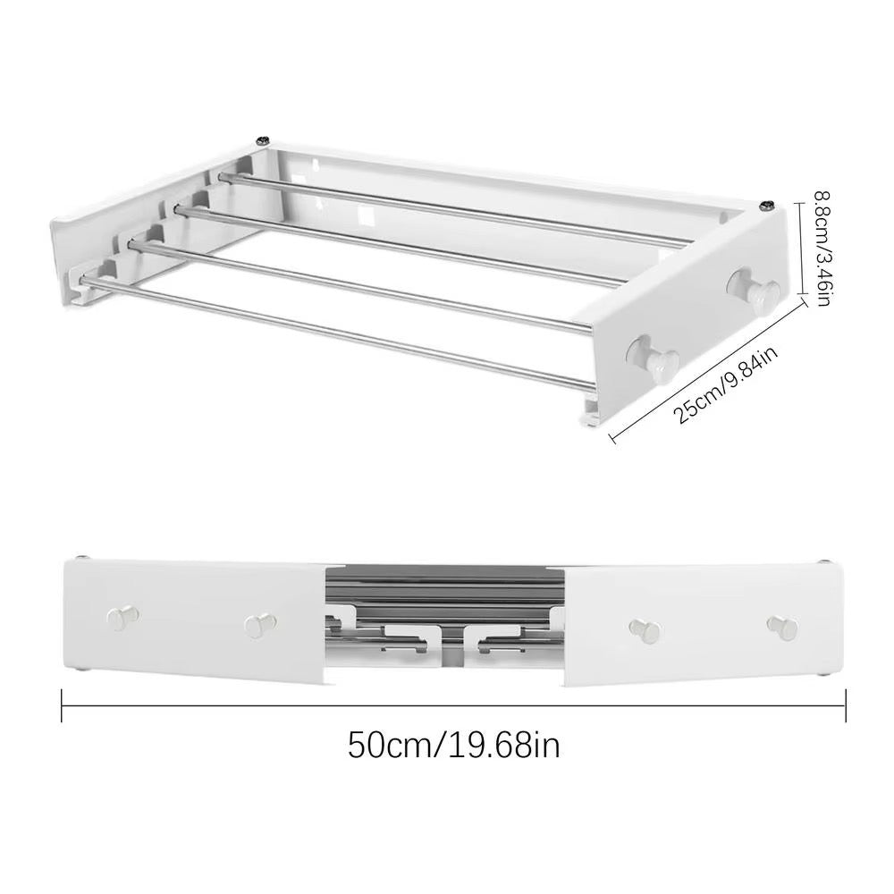 PLATSBESPARANDE TORKSTÄLLNING – Litet utrymme utan röra