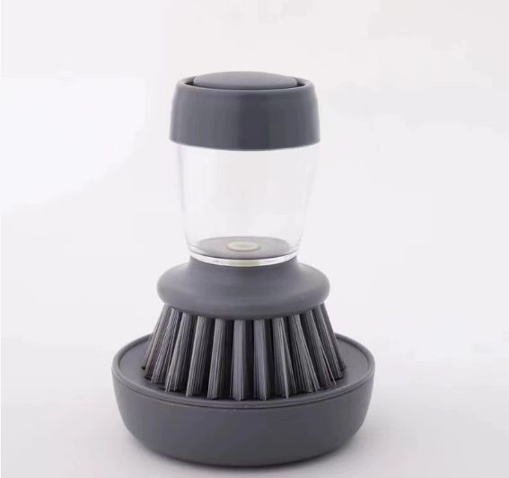 Diskborste med Tvåldispenser